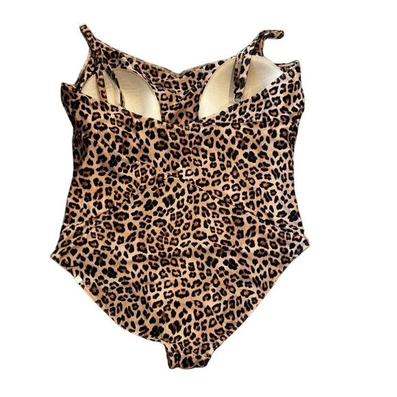 Summersalt Leopard Print One-Piece Swimsuit – Size 22 - Picture 3 of 4